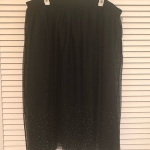 TUILLE Skirt with sequins